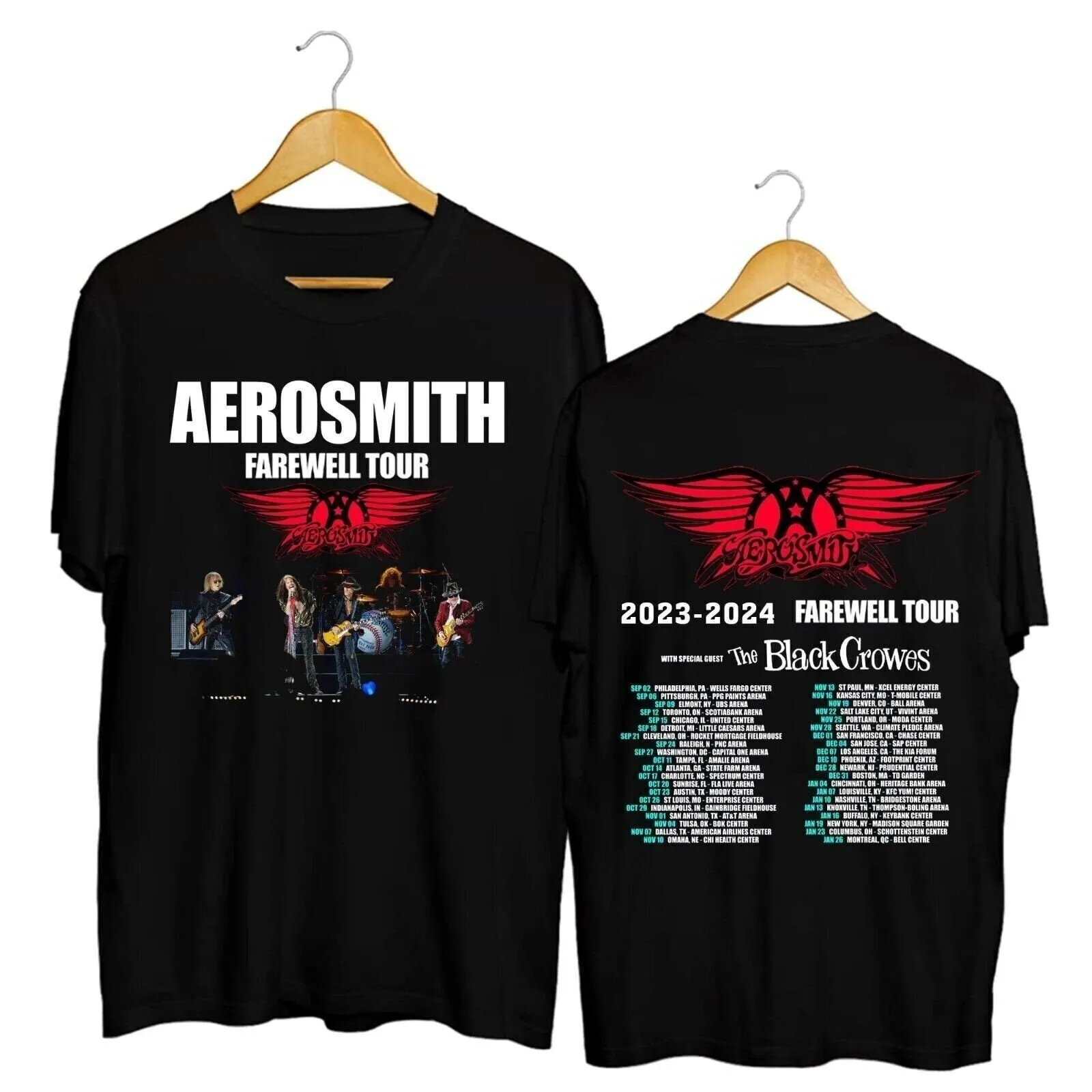 Aerosmith 2023 2024 Peace Out Farewell Tour Band TShirt Best Gift For