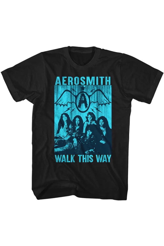 Aerosmith Aero This Way2 Black Adult T-Shirt 2Xl