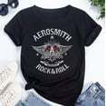 Aerosmith Band Rock & Roll Shirt, 90S Vintage Shirt, Aerosmith Tour