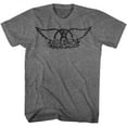 thumbnail image 1 of Aerosmith Black Logo Graphite Heather T-Shirt, 1 of 2