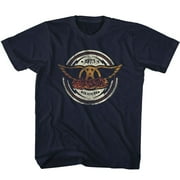 Aerosmith Aerocircle Navy Kids T-Shirt