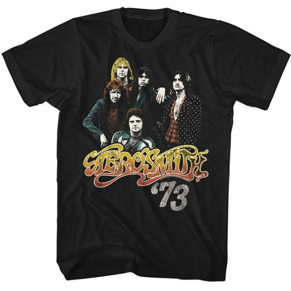 Aerosmith Dream On 73 Black Adult T-Shirt