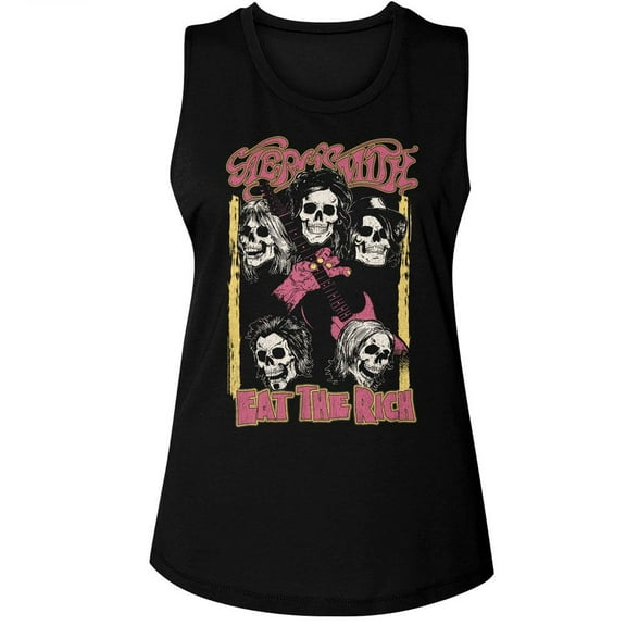 Aerosmith Eat the Rich Devilish Women's Tank
