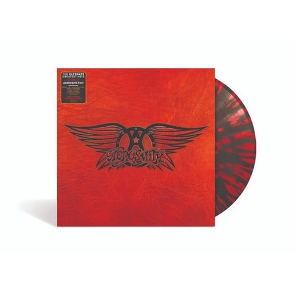 Aerosmith - Greatest Hits  (Black Ice/Translucent Red Vinyl) - Music & Performance