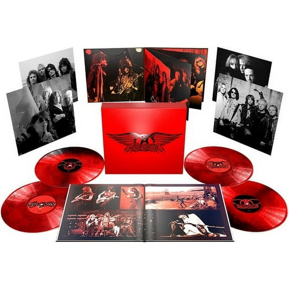 Aerosmith - Greatest Hits - Super Deluxe Edition on Red Colored Vinyl - Music & Performance