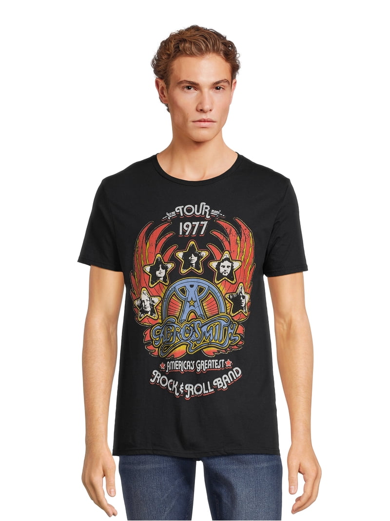 Rock Off Maglietta Ufficiale Aerosmith Ace – Unisex, Taglia XX-Large – Canottiera Morbida Per Fan Del Rock