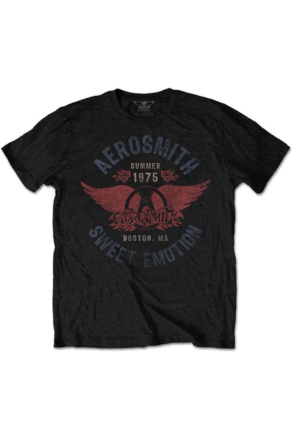 Aerosmith Men's Sweet Emotion T-Shirt Small | Officially Licensed Merchandise