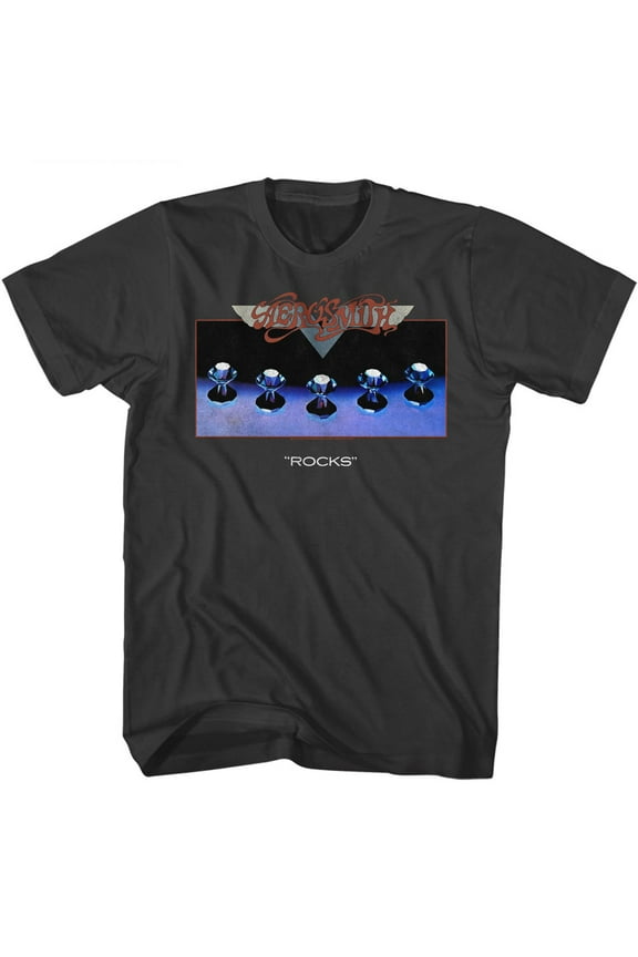 Aerosmith Music Rocks Adult Short Sleeve T Shirt