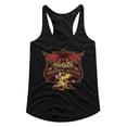 thumbnail image 1 of Aerosmith Perm Vacay Lizard Black Women's Racerback Tank Top, 1 of 2