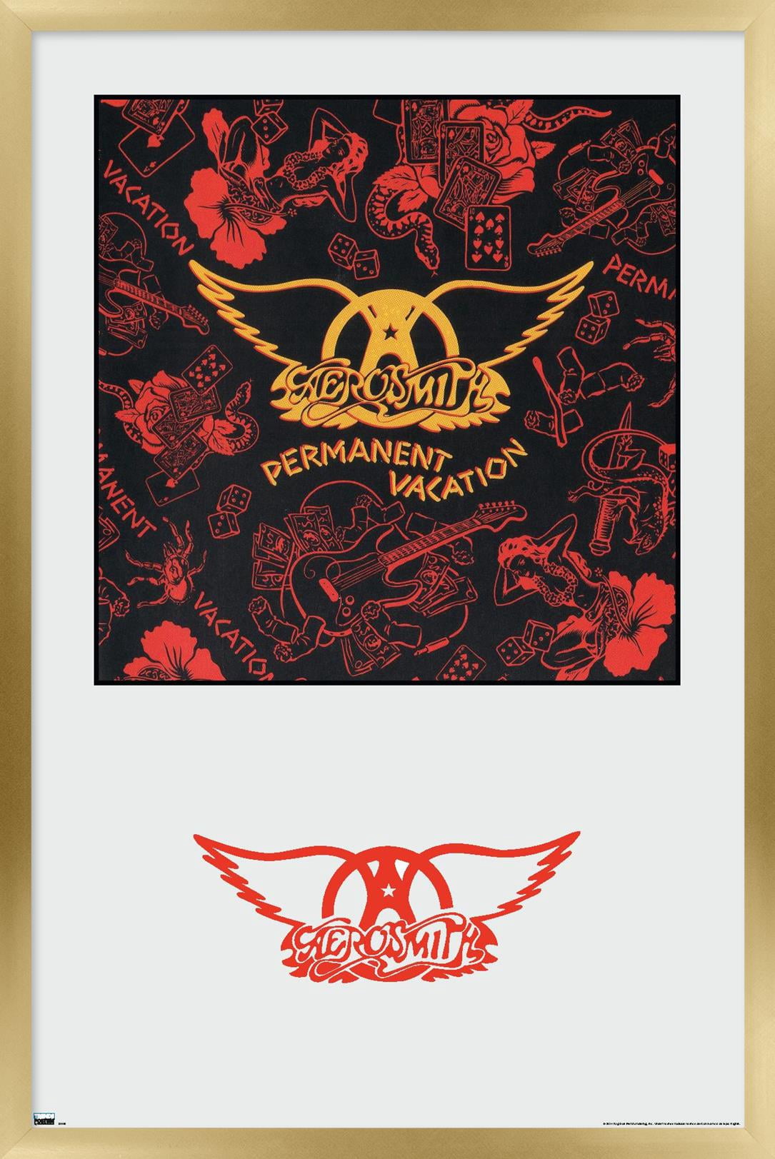 Aerosmith - Permanent Vacation Album Series Wall Poster, 14.725