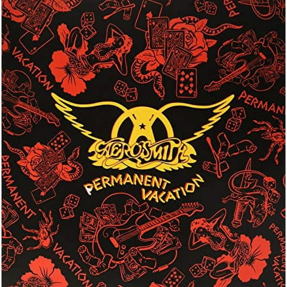 Aerosmith Permanent Vacation (Limited Edition,180 Gram Red Vinyl) Records & LPs