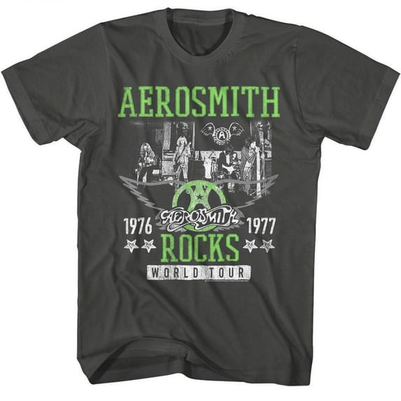 Aerosmith Rockstar Smoke Adult T-Shirt Xl
