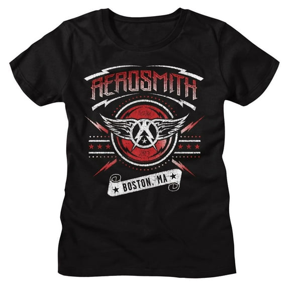 Aerosmith Stars Boston MA Women's T Shirt