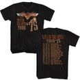 thumbnail image 1 of Aerosmith Tita Tour 75 Black Adult T-Shirt Xlt ***F&B***, 1 of 2