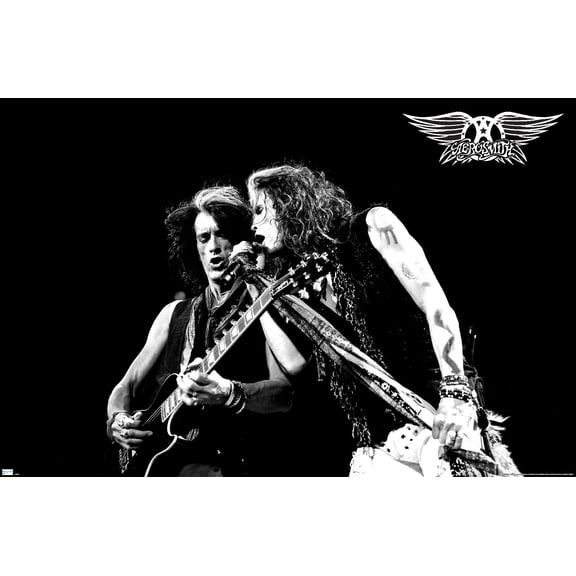 Aerosmith - Tyler and Perry Wall Poster, 14.725" x 22.375"