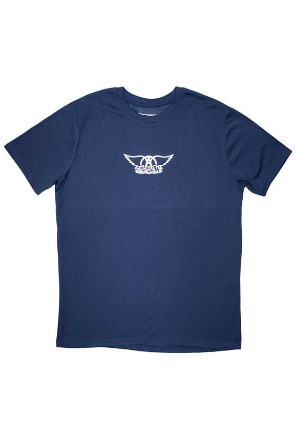 Aerosmith Unisex T-Shirt: Mini Wings Logo (Medium)