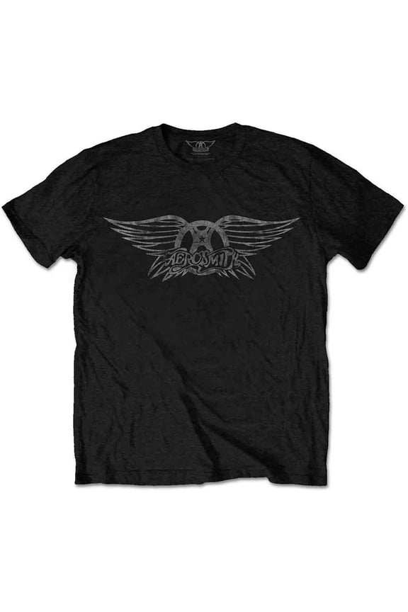 Aerosmith Unisex T-Shirt Vintage Logo (XX-Large)