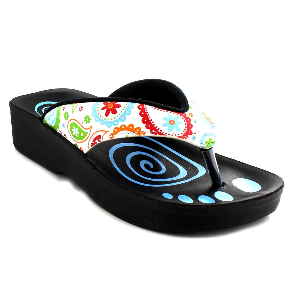 Aerosoft Airborn Kids Summer Casual Comfort Footbed Flip Flop Sandal