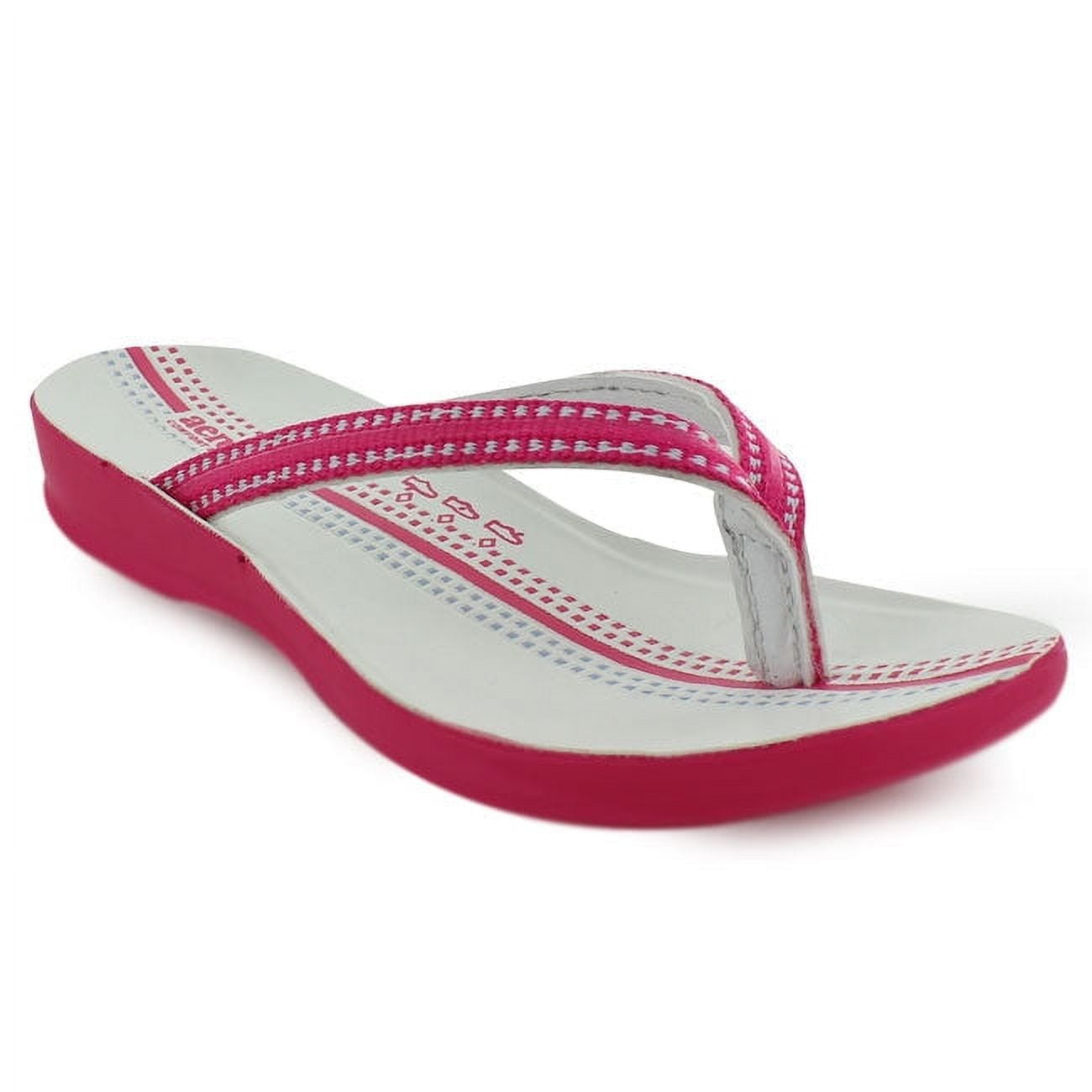 Aerosoft Girls Feather Summer Beach Flip Flop sandal