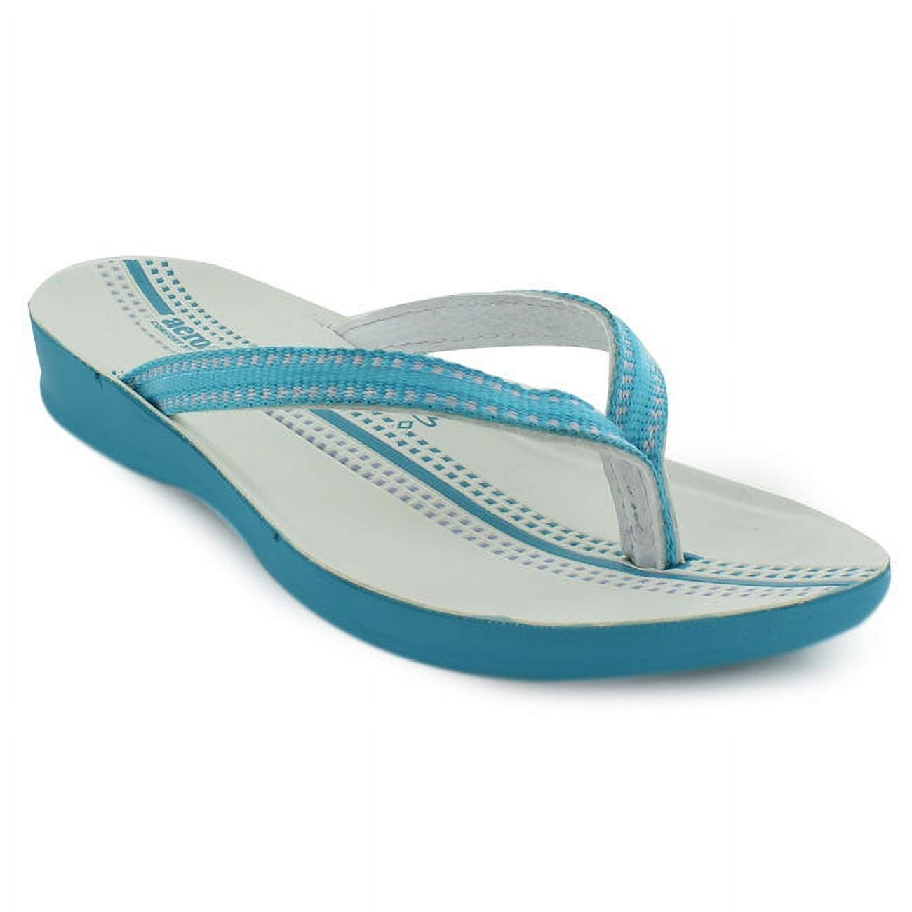 Aerosoft Girls Feather Summer Beach Flip Flop sandal