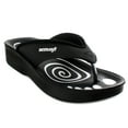 thumbnail image 1 of Aerosoft B0201BlackUS Girls 4 Goldline Girls Original Sandals, Black - Size 4, 1 of 4