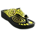 thumbnail image 1 of Aerothotic B0230Yellow2 Leapardo - Aerosoft Girls Sandals, Yellow - Size 2, 1 of 5