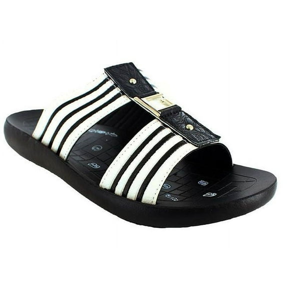 Aerosoft P3003WhiteUS Men 11 Zeux Men Sandals, White - Size 11