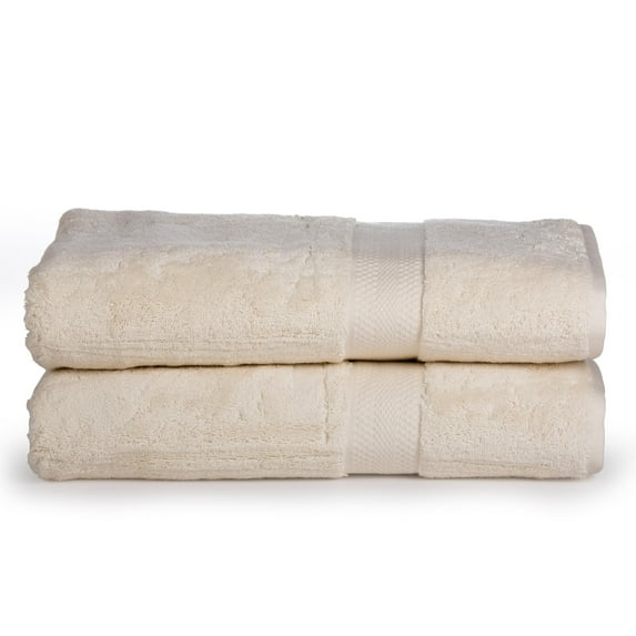 Aerosoft Premium Combed Cotton 710 GSM 2 Piece Oversized Bath Sheets