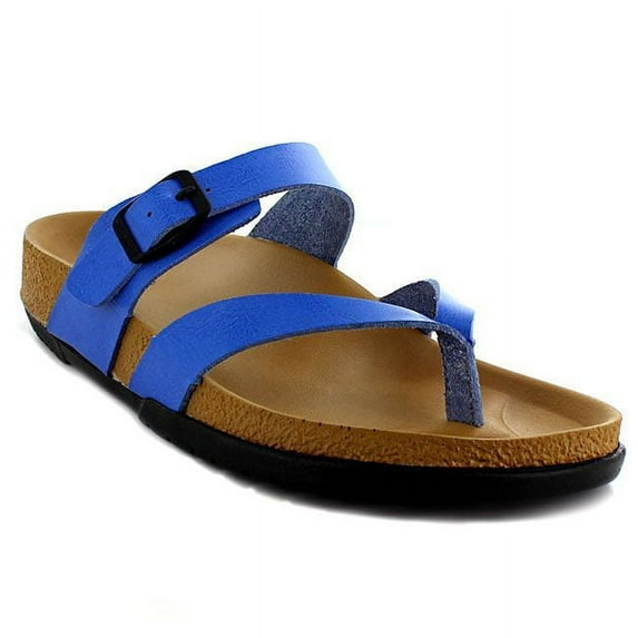 Aerosoft - Trini Casual Fashion Comfortable Strap Slip On Sandals for Women