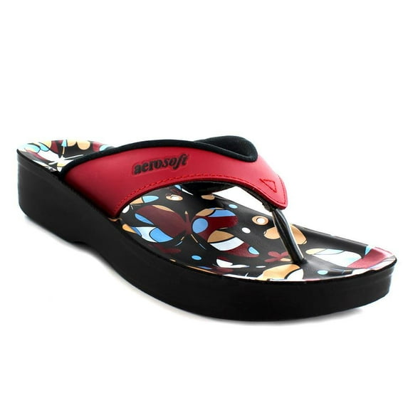 Aerosoft Women's Butterfly Casual Flip Flops for Summer Essentials