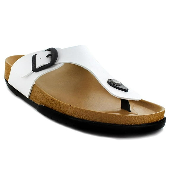 Aerosoft Women's Eudora Comfortable T Strap Summer Sandals