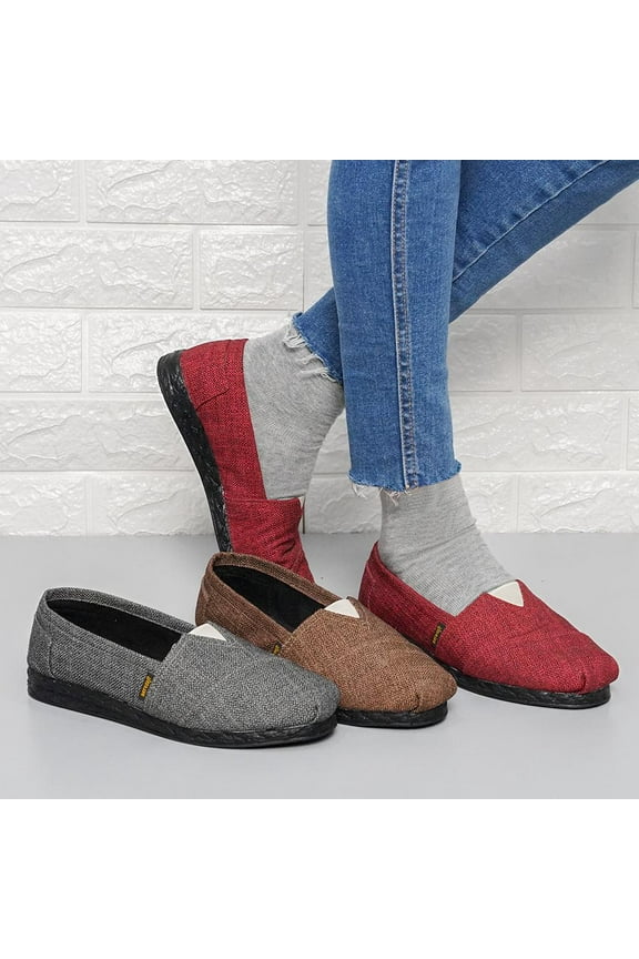 Women's Gradient Comfortable Round Toe Flat Shoes for Walking