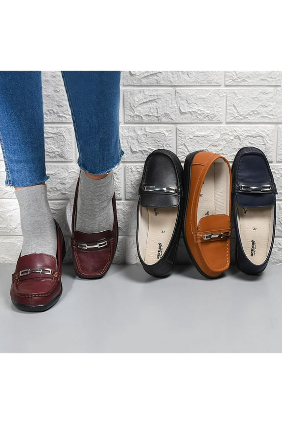 Women's Stepis Comfortable Summer Loafers Casual Slip on Shoes