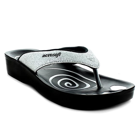 Aerosoft Womens Gliteratti Sandal, Adult