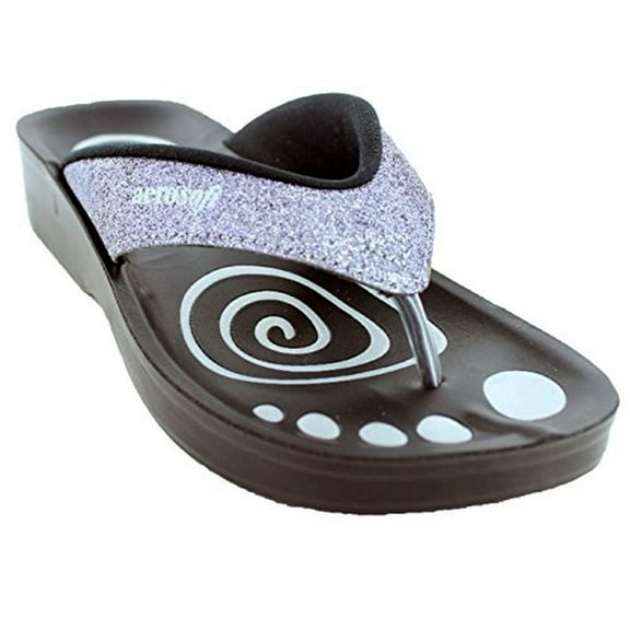 Aerosoft Womens Gliteratti Sandal, Adult