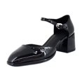thumbnail image 1 of Aerosoles Alma Women's Heels Black Patent Faux Leather Size 6.5 M, 1 of 8
