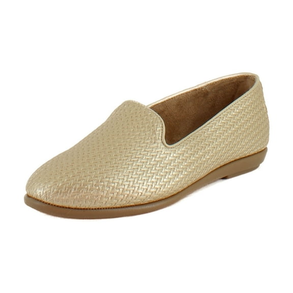 Aerosoles Betunia Women's Loafers & Slip-Ons Soft Gold Size 8 M