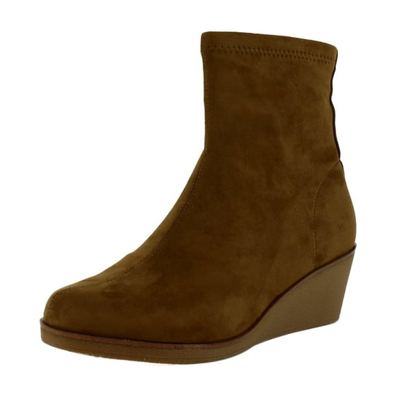 Binnie Women's Boots Tobacco Faux Suede Size 5 M