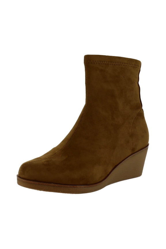 Binnie Women's Boots Tobacco Faux Suede Size 9 W