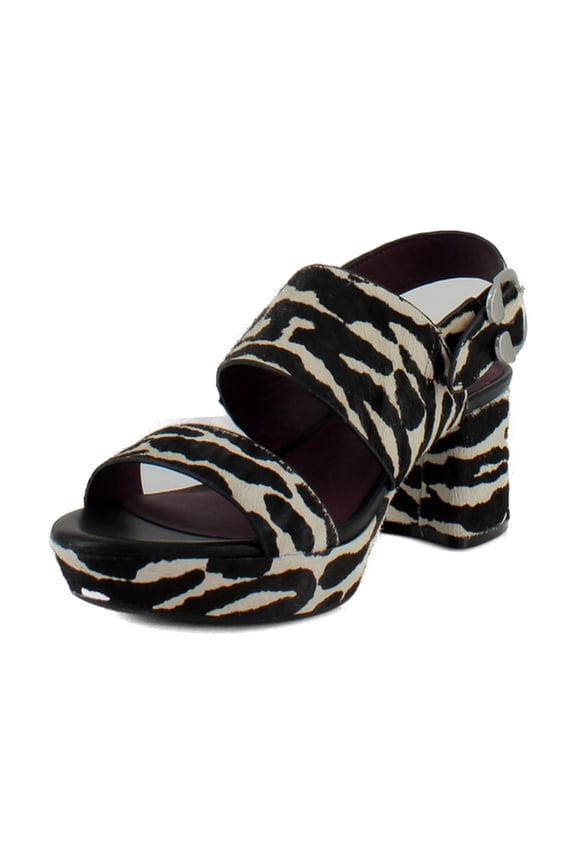 Camera Women's Heels Zebra Haircalf Size 8.5 M