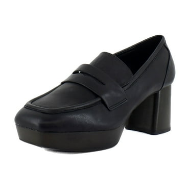 Aerosoles Cavour Women's Loafers & Slip-Ons Black Leather Size 12 M