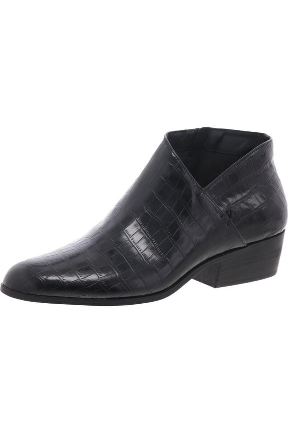 Cayu Women's Boots Black Croco Pu Size 9 M