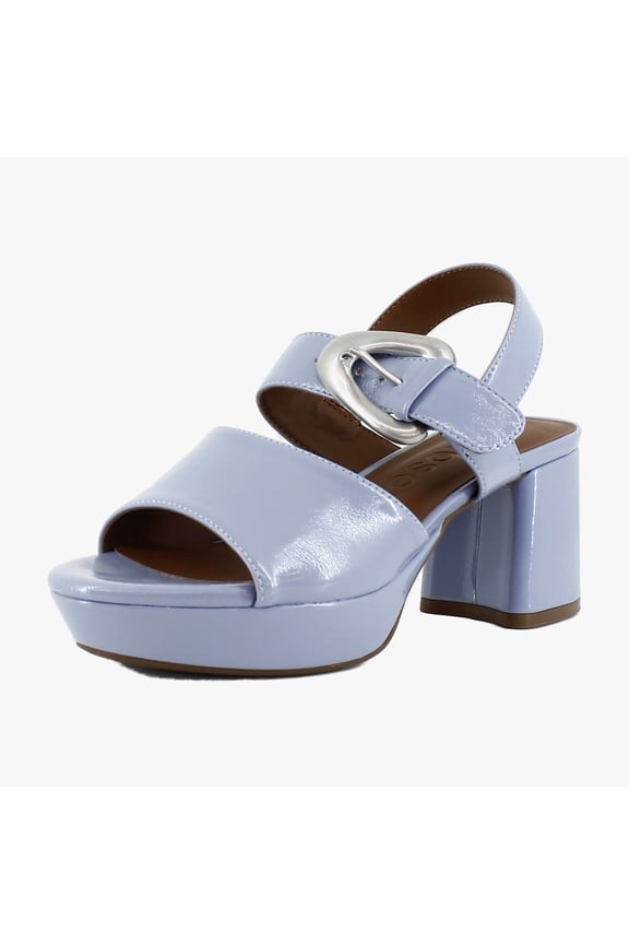 Chamber Women's Heels Dusty Blue Patent Size 6 M