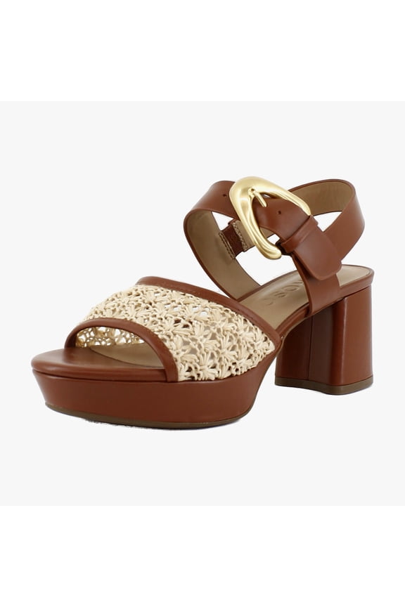 Chamber Women's Heels Natural Raffia Size 7.5 M