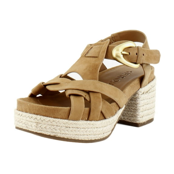 Aerosoles Chatham Women's Sandals Tan Suede Size 6.5 M