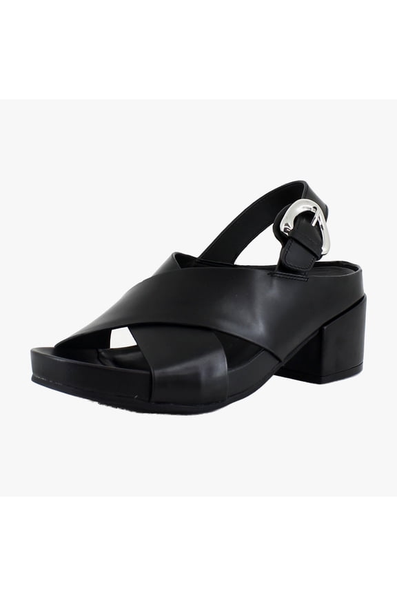 Chrystie Women's Heels Black Leather Size 7 M