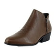 thumbnail image 1 of Aerosoles Collaroy Women's Boots Mocha Burnished Leather Size 11 W, 1 of 8