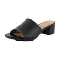 thumbnail image 1 of Aerosoles Como Women's Heels Black Lizard Embossed Faux Leather Size 8 M, 1 of 8