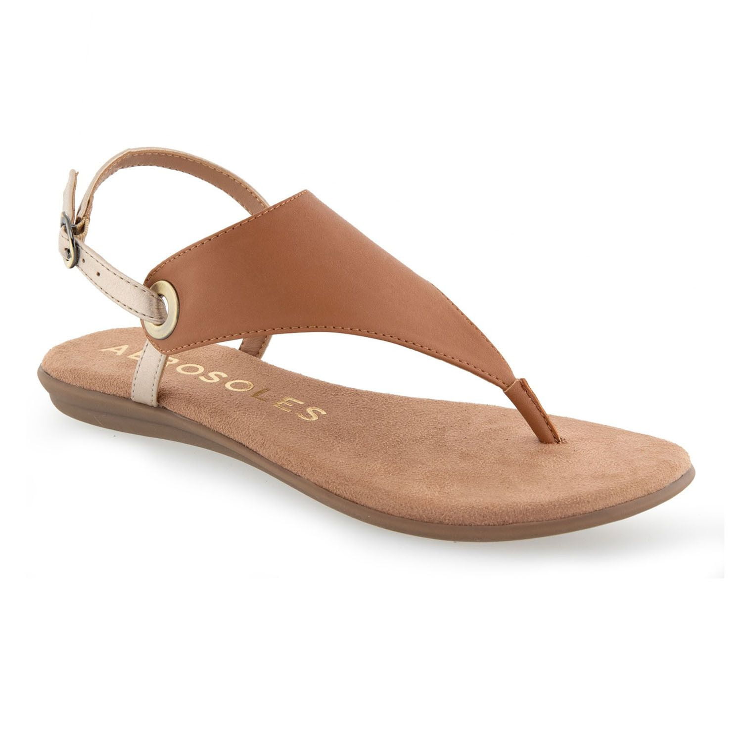 Aerosoles Conclusion Women s Thong Sandals Color Black Combo Size 8.5 MED Walmart