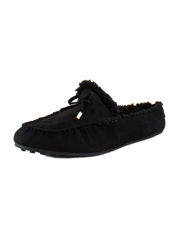 Dafina Women's Clogs & Mules Black Faux Suede With Faux Shearling